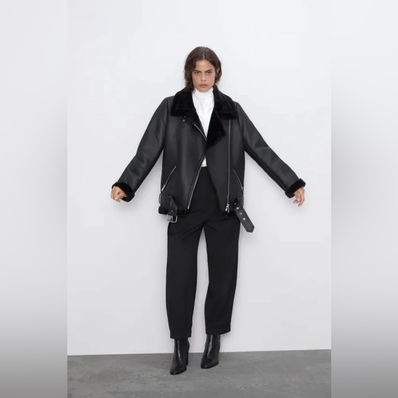 Zara double faced jacket - Picture 2 of 8